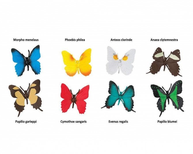 Zestaw Figurek w Tubie TOOB Safari Ltd. - Motyle